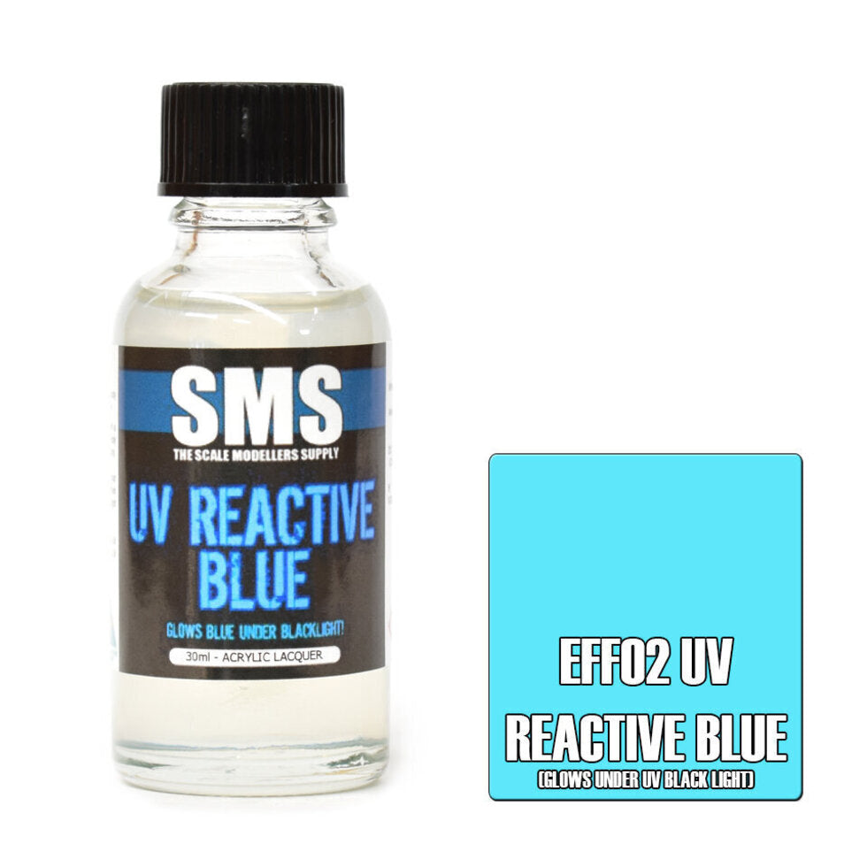 SMS Effects EFF02 UV Reactive Blue 30ml