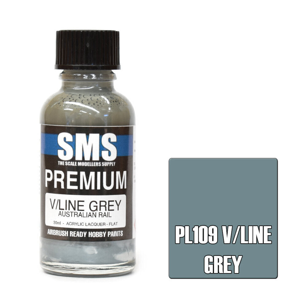 SMS Premium PL109 V/Line Grey Aus Rail 30ml