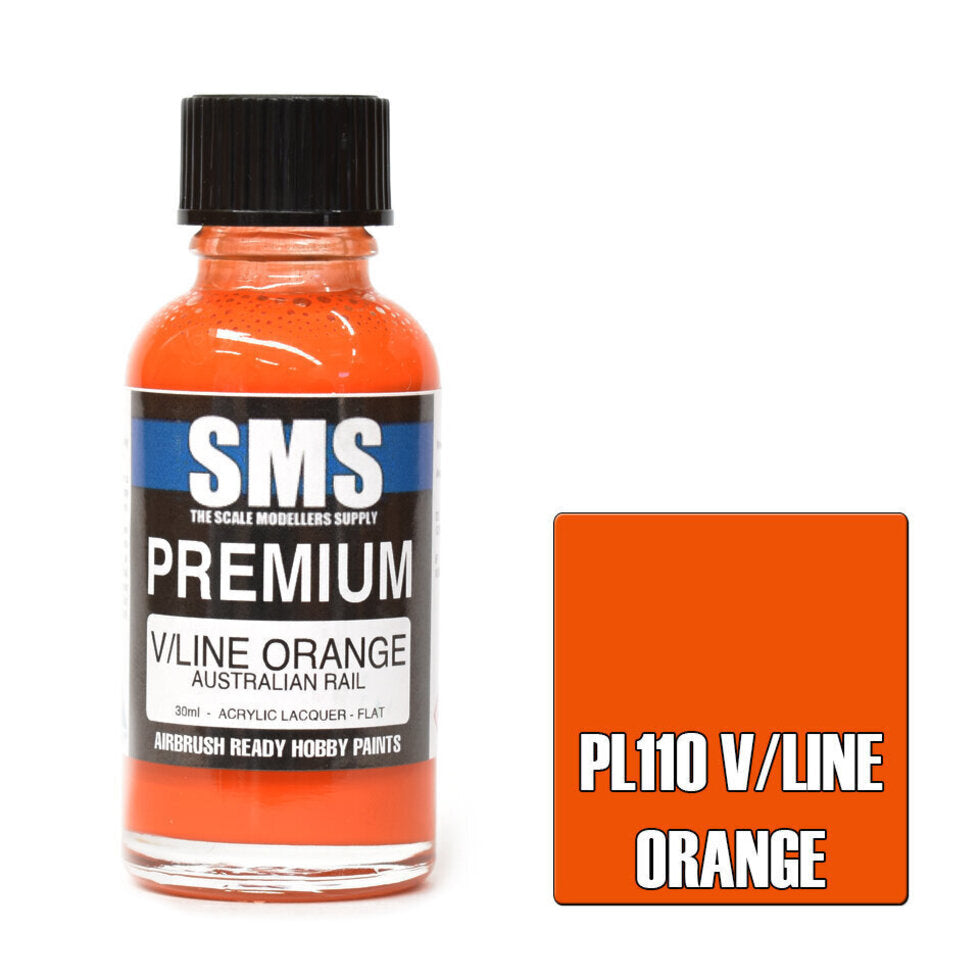 SMS Premium PL110 V/Line Orange Aus Rail 30ml