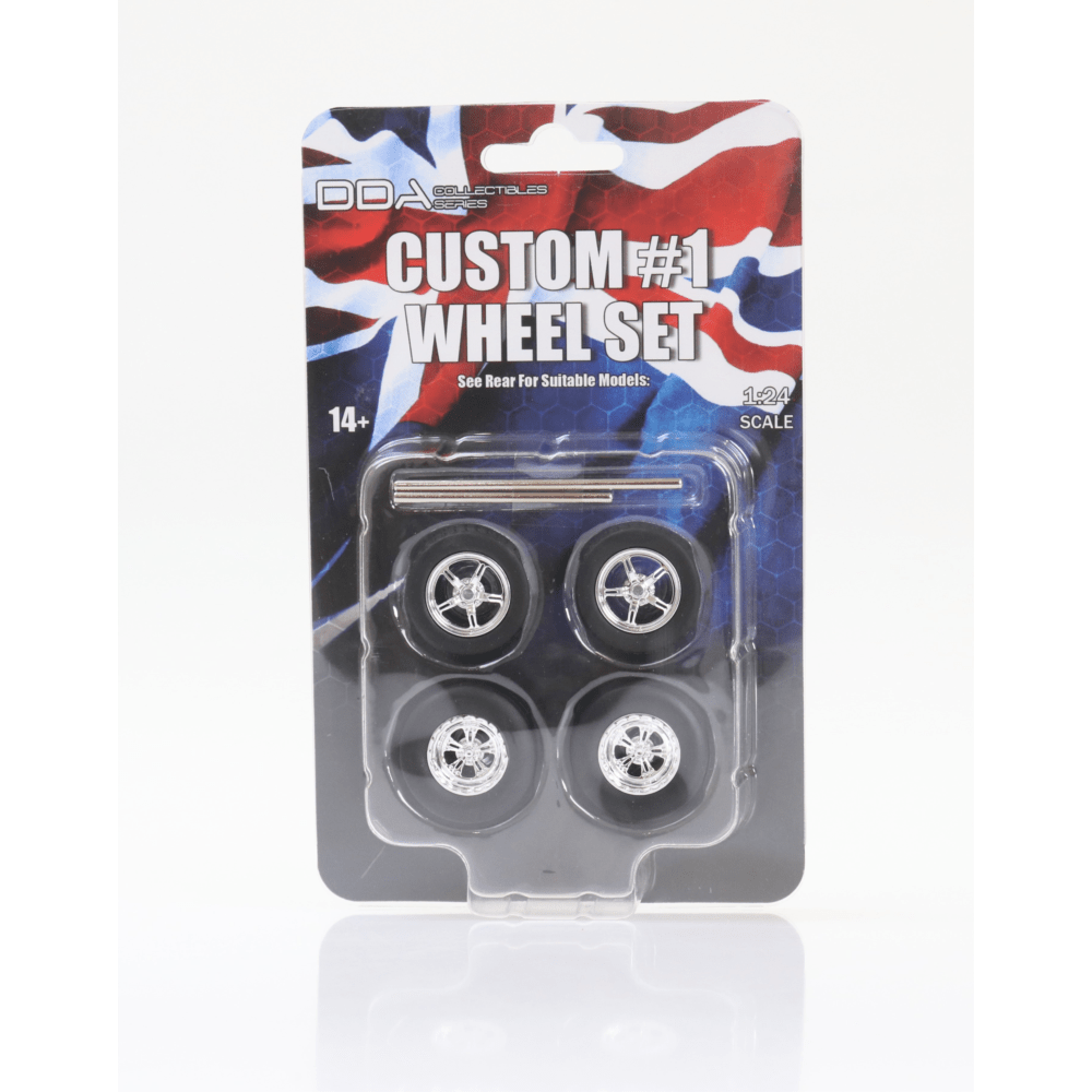 DDA Custom Wheel Set Split Spoke Pro Street - Lazy Modeller