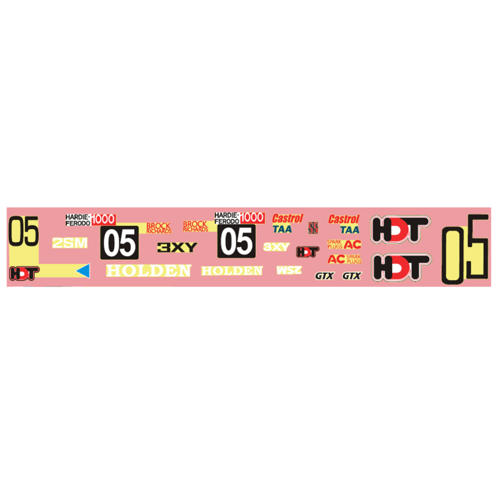 DDA Decal Kit 1978 Brock A9X Bathurst Winner - Lazy Modeller