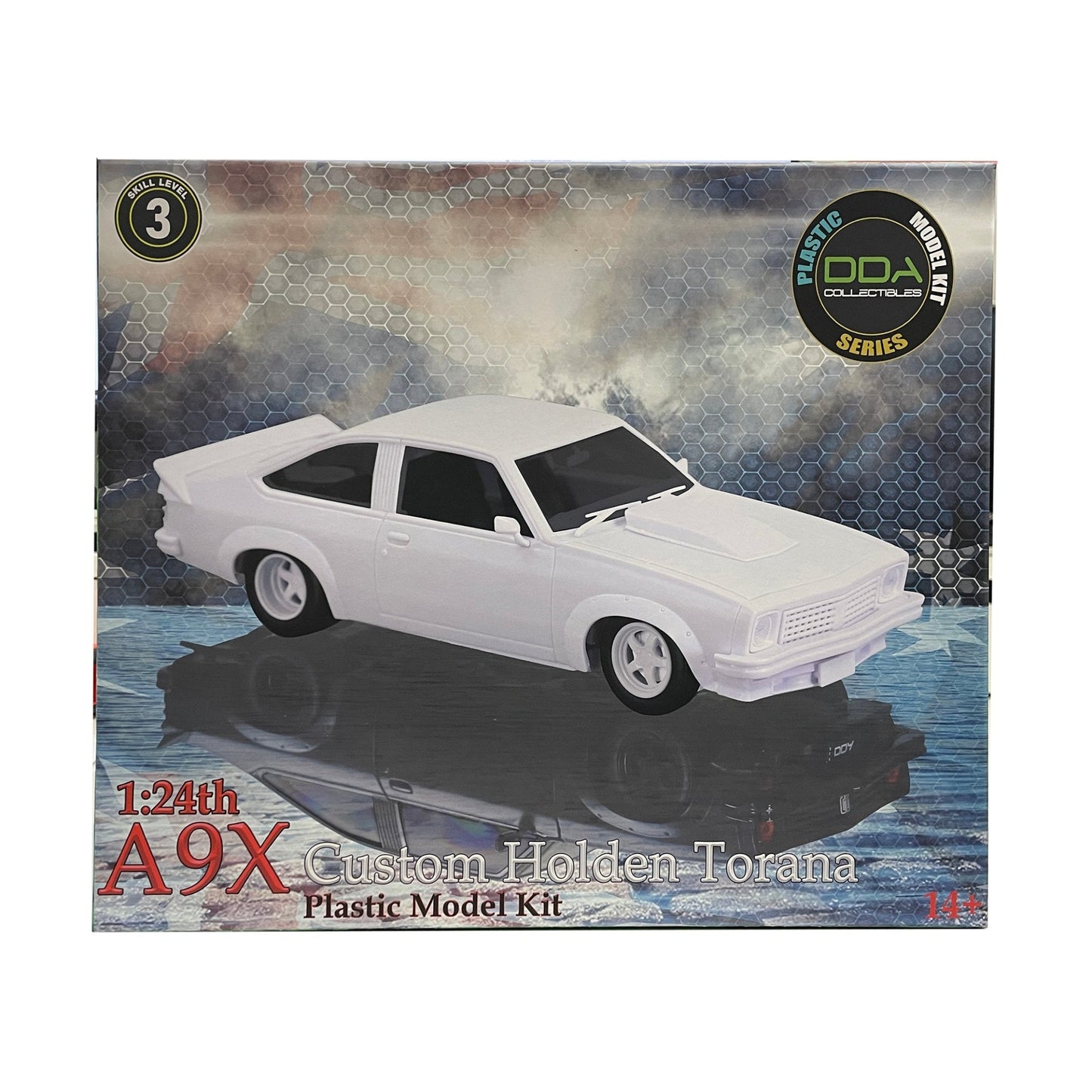 DDA Holden LX Torana A9X Hatch Custom 1/24 Plastic Kit - Lazy Modeller