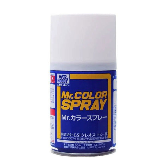 Mr Hobby Mr Color Spray S069 Gloss Off White - Lazy Modeller