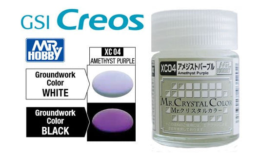 Mr Hobby Mr Crystal Color XC04 Amethyst Purple - Lazy Modeller