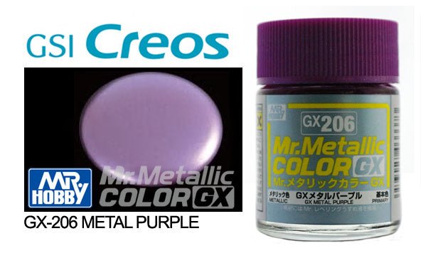 Mr Hobby Mr Metallic Color GX206 Purple - Lazy Modeller