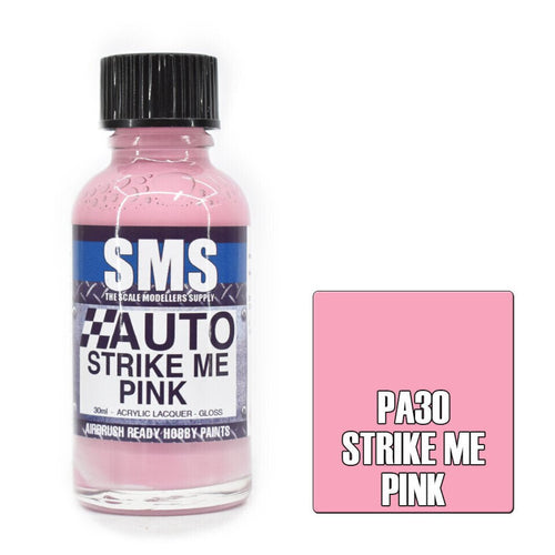 SMS Auto PA30 Holden Strike Me Pink 30ml - Lazy Modeller
