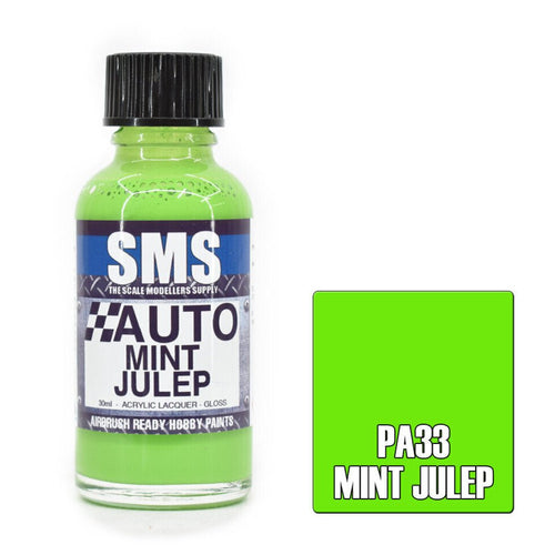 SMS Auto PA33 Holden Mint Julep 30ml - Lazy Modeller