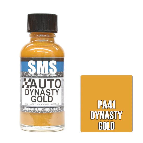 SMS Auto PA41 Holden Dynasty Gold 30ml - Lazy Modeller