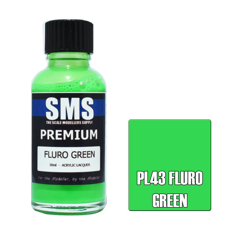 SMS Premium PL43 Fluro Green - Lazy Modeller