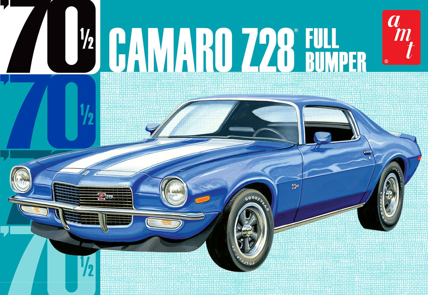 AMT 1970 Chevy Camaro Plastic Kit - Lazy Modeller
