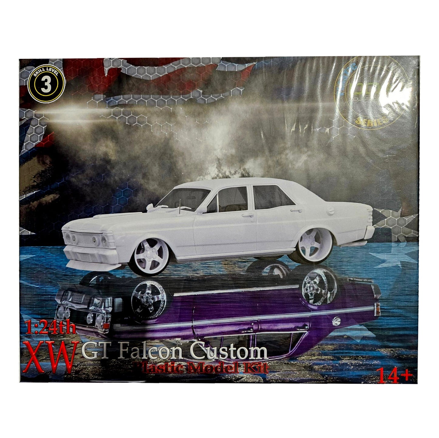 DDA XW Ford Falcon GTHO Custom 1/24 Plastic Kit - Lazy Modeller