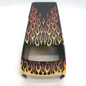 Flame Mask for AMT Chevy Van - Lazy Modeller