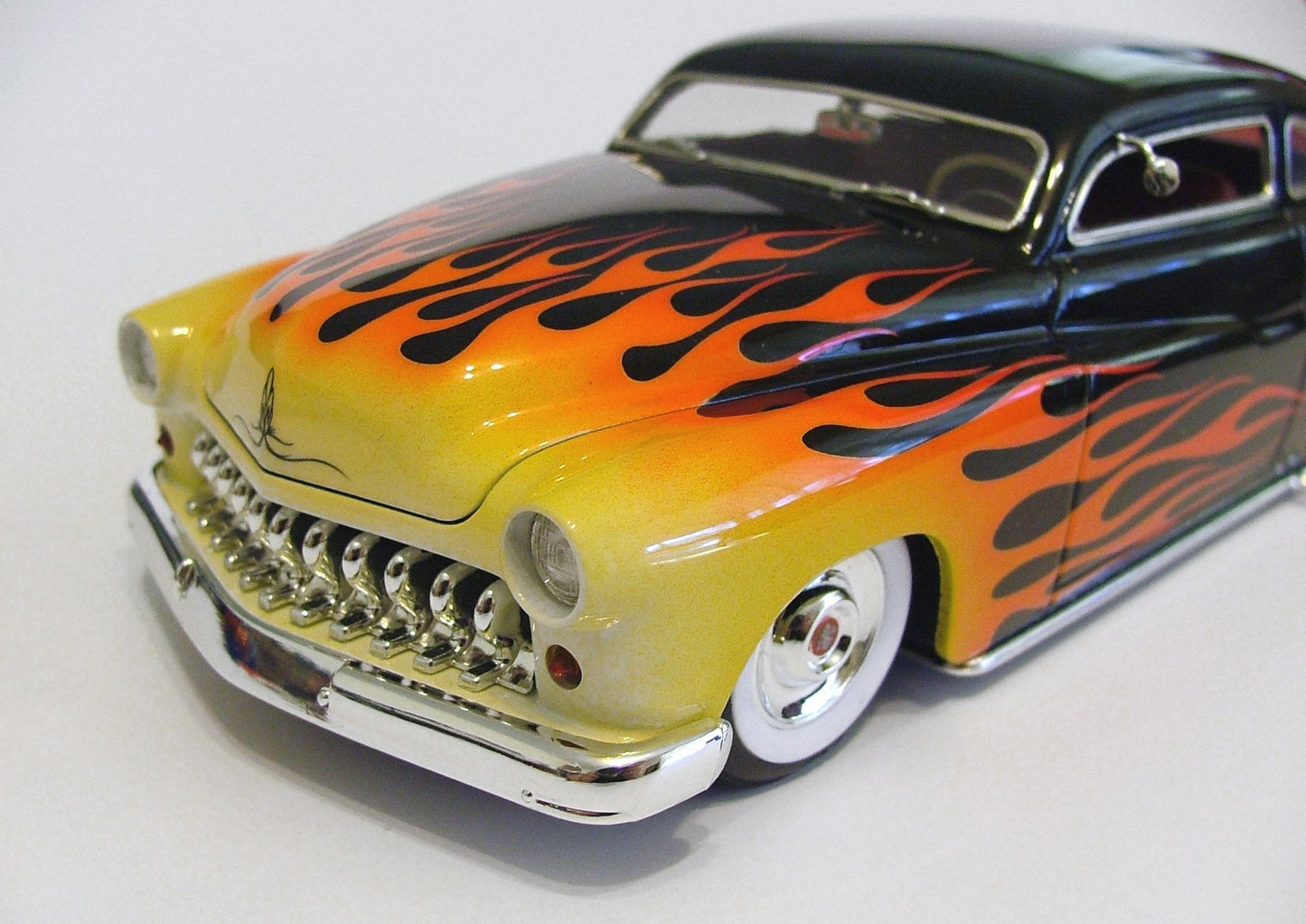 Flame Mask for Revell 49 Mercury - Lazy Modeller