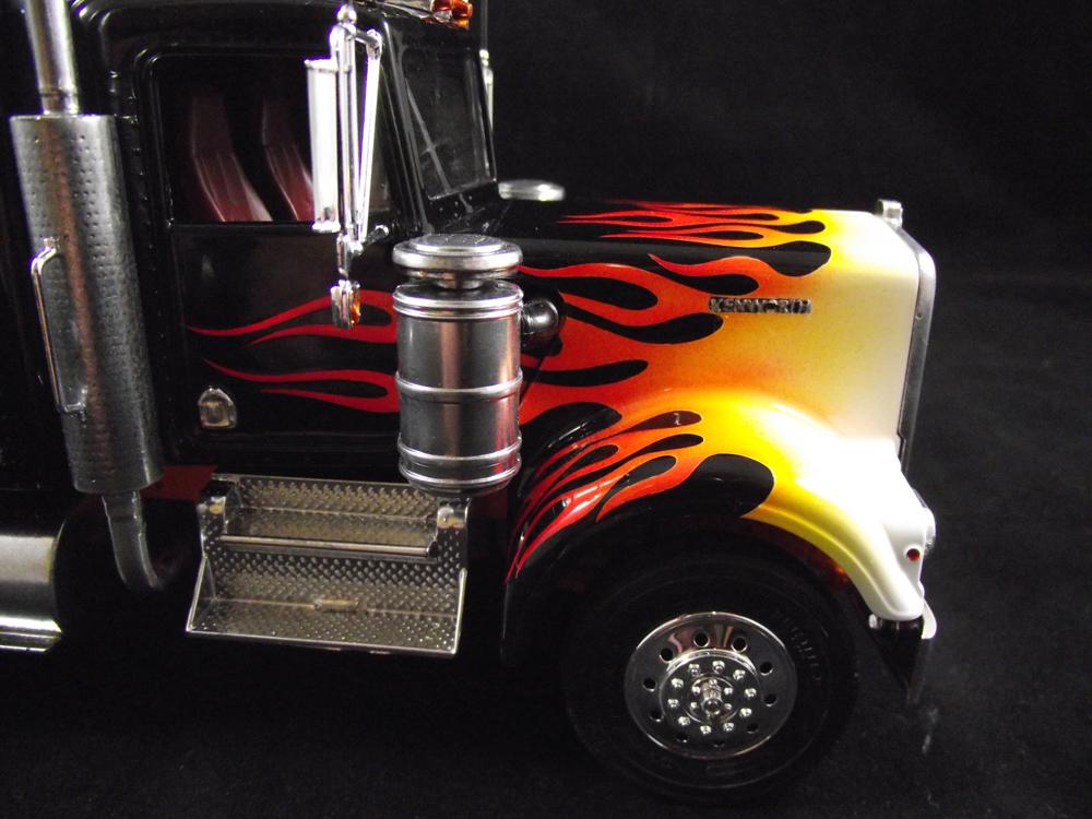 Flame Mask for Revell Kenworth W900 - Lazy Modeller