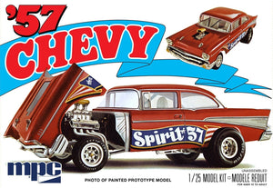MPC 1/25 1957 Chevy Flip Nose "Spirit of 57" Plastic Model Kit - Lazy Modeller
