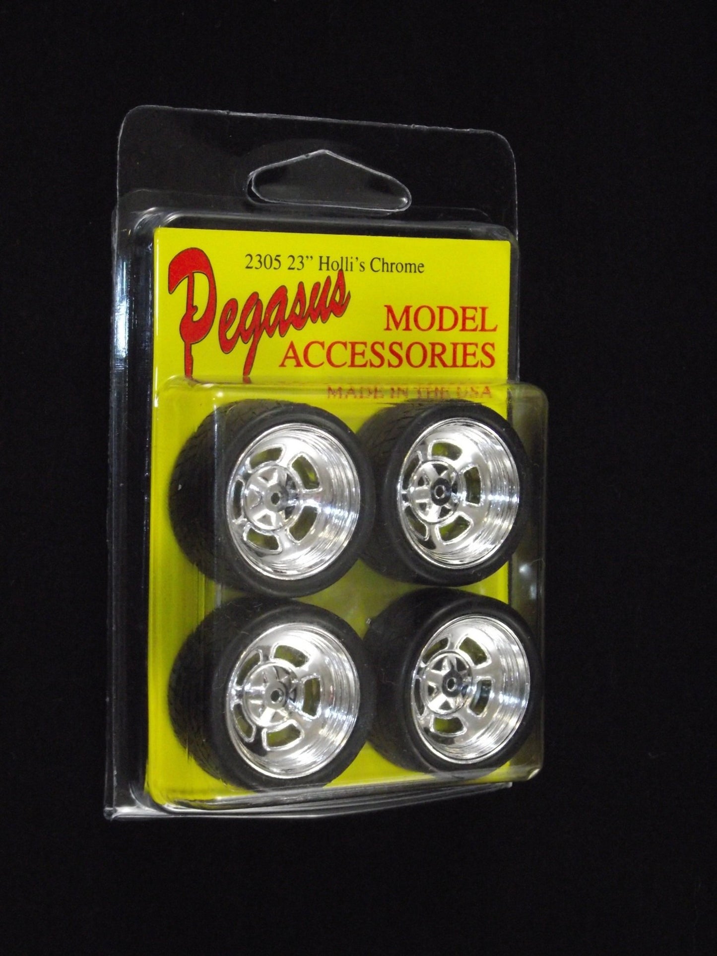 Pegasus 23" Hollis Chrome Wheels - Lazy Modeller