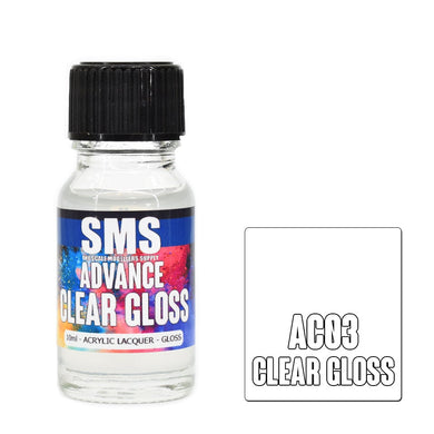 SMS Advance AC03 Gloss Clear 10ml - Lazy Modeller