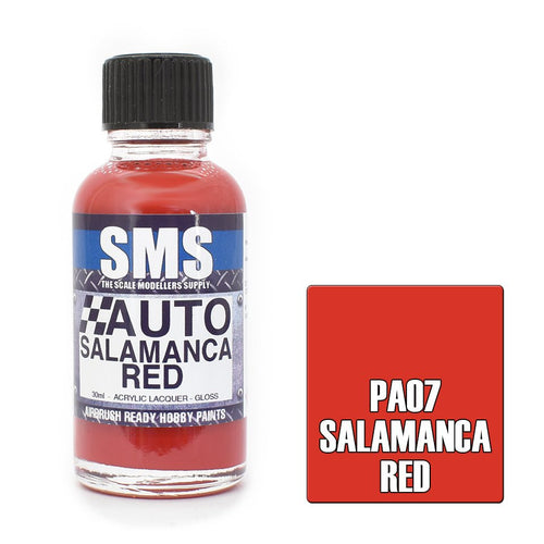 SMS Auto PA07 Holden Salamanca Red 30ml - Lazy Modeller