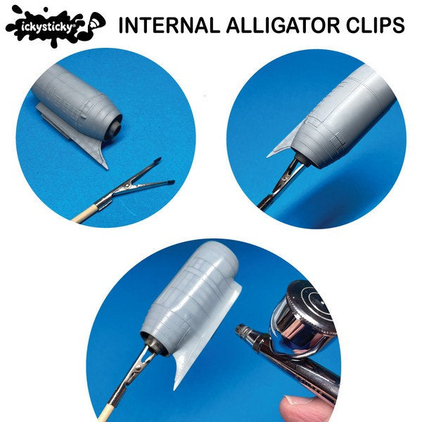 Icky Sticky Magnetic Internal Alligator Clips