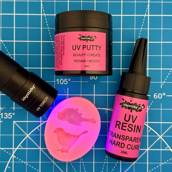 Icky Sticky UV Resin Starter Kit
