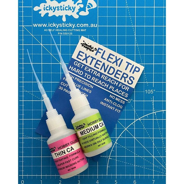 Icky Sticky Flexi Tip Extenders