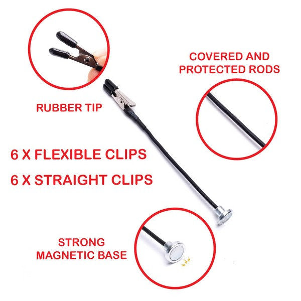 Icky Sticky Magnetic Clip Set