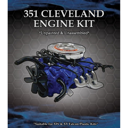 DDA 1/24 Ford 351 Cleveland V8 Engine Kit