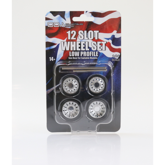 DDA Custom Low Profile 12 Slot Wheels
