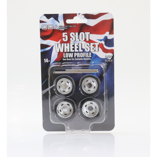 DDA Custom Low Profile 5 Slot Wheels