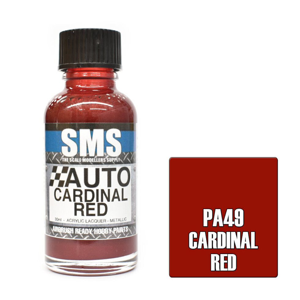 SMS Auto PA49 Holden Cardinal Red 30ml