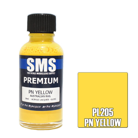 SMS Premium PL205 PN Yellow (Aus Rail)