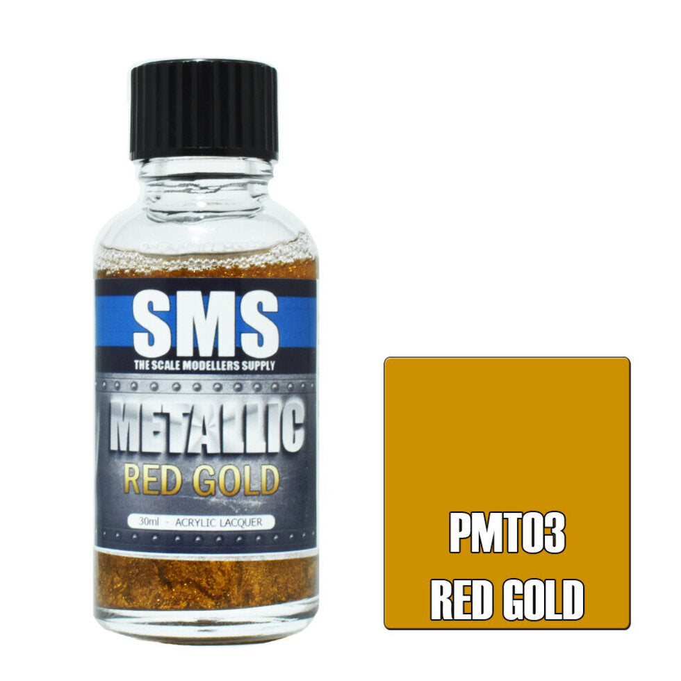 SMS Metallic PMT03 Red Gold 30ml
