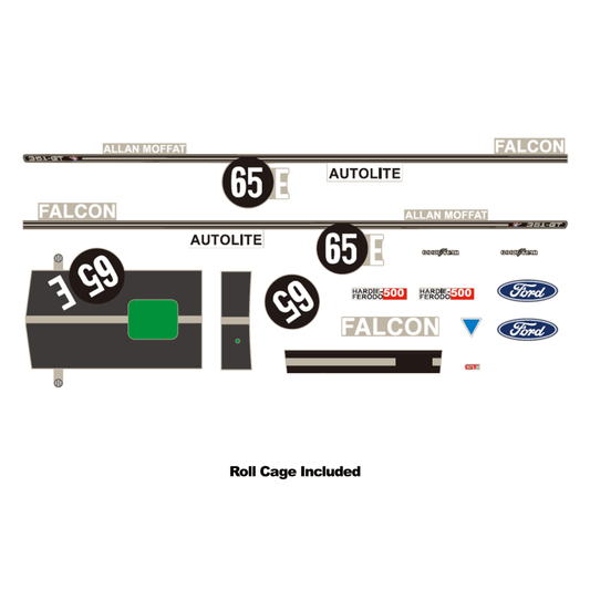 DDA Decal Kit 1971 Moffat XY Falcon Bathurst Winner - Lazy Modeller