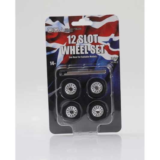 DDA Ford Falcon GT 12 Slot Wheels - Lazy Modeller