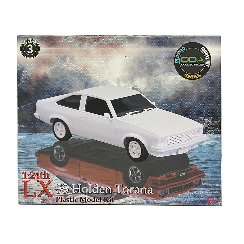 DDA Holden LX Torana SS Hatch 1/24 Plastic Kit - Lazy Modeller