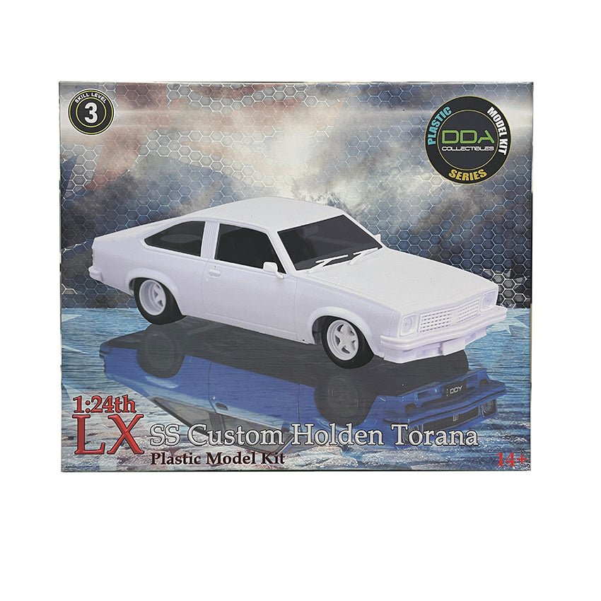 DDA Holden LX Torana SS Hatch Custom 1/24 Plastic Kit - Lazy Modeller