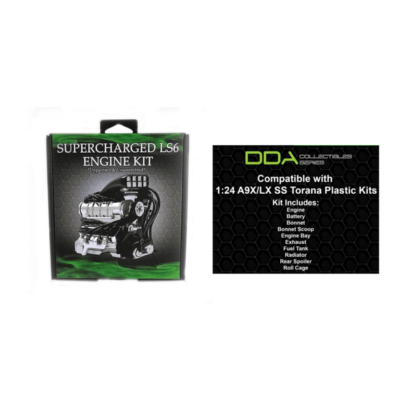 DDA Supercharged Chevy LS6 Engine A9X-SS Torana – Lazy Modeller