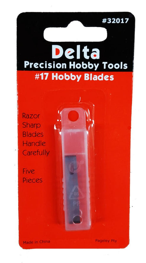 Delta #17 Chisel Blades 5 pack – Lazy Modeller