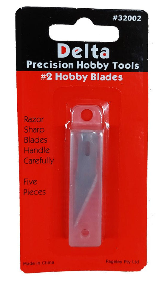 Delta #2 Blades 5 pack - Lazy Modeller