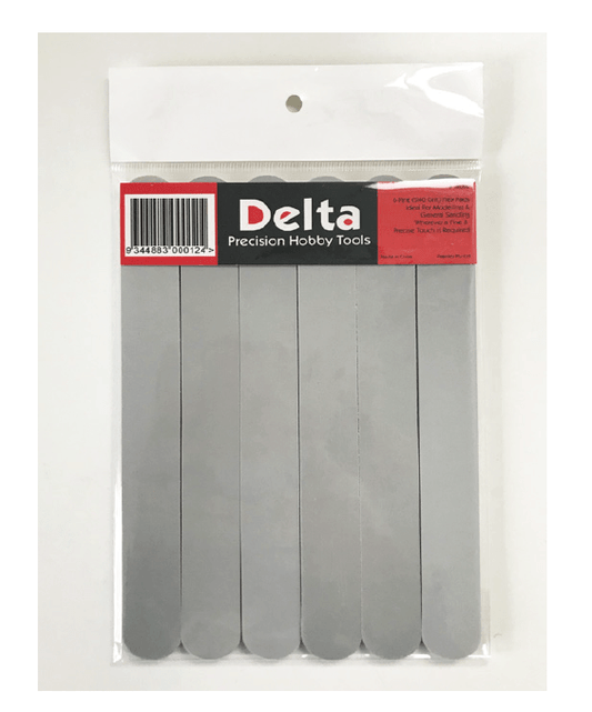 Delta Flex Pads Fine 240 grit - Lazy Modeller