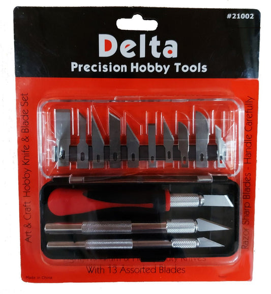 Delta Hobby Knife Set - Lazy Modeller