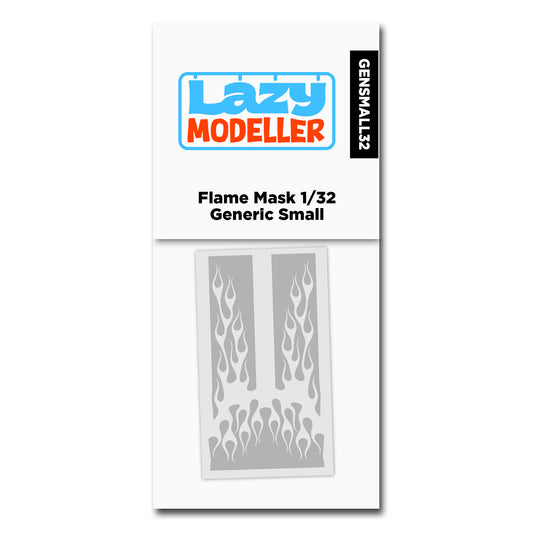 Flame Mask Generic for Small Cars 1/32