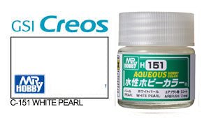 Mr Hobby Aqueous 10ml H151 White Pearl - Lazy Modeller