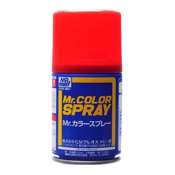 Mr Hobby Mr Color Spray S003 Gloss Red - Lazy Modeller