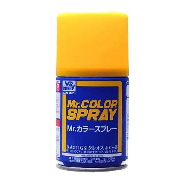 Mr Hobby Mr Color Spray S004 Gloss Yellow - Lazy Modeller