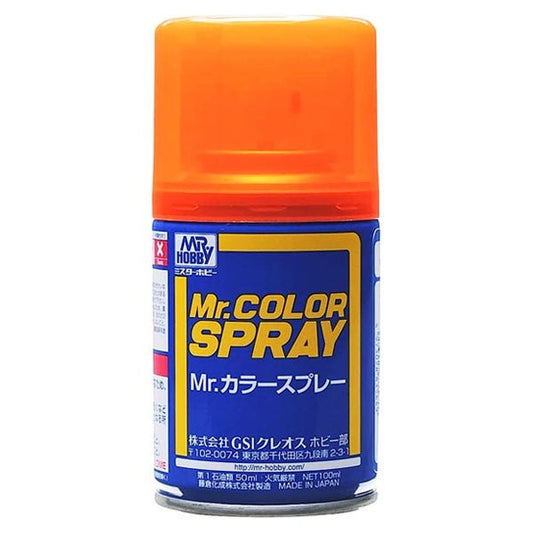 Mr Hobby Mr Color Spray S049 Gloss Clear Orange - Lazy Modeller