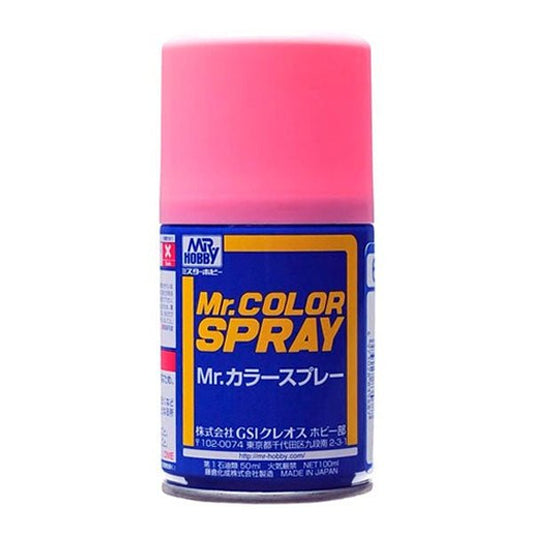 Mr Hobby Mr Color Spray S063 Gloss Pink - Lazy Modeller