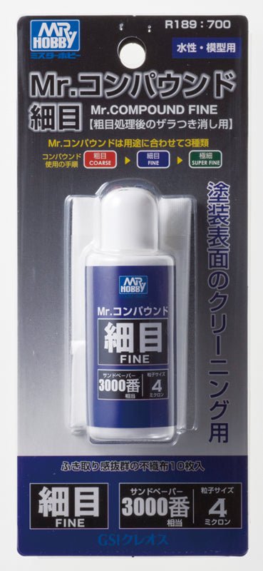 Mr Hobby R189 Mr Compound Fine 25ml - Lazy Modeller