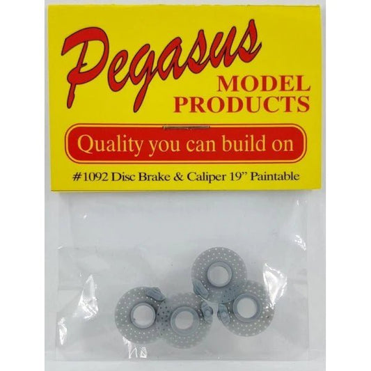 Pegasus Disc Brake and Caliper Unpainted - Lazy Modeller