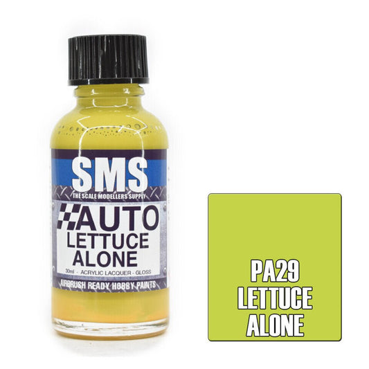 SMS Auto PA29 Holden Lettuce Alone 30ml - Lazy Modeller